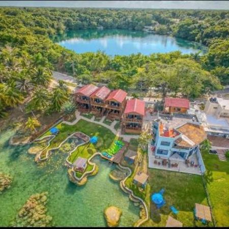Blue Caribe Bacalar Front Lagoon المظهر الخارجي الصورة