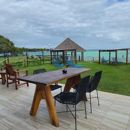 Blue Caribe Bacalar Front Lagoon المظهر الخارجي الصورة