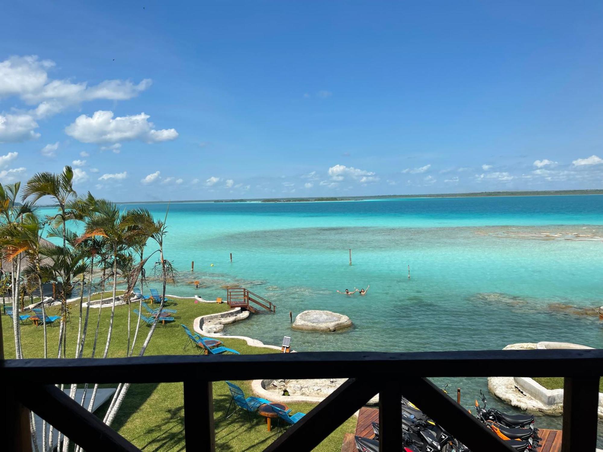 Blue Caribe Bacalar Front Lagoon المظهر الخارجي الصورة