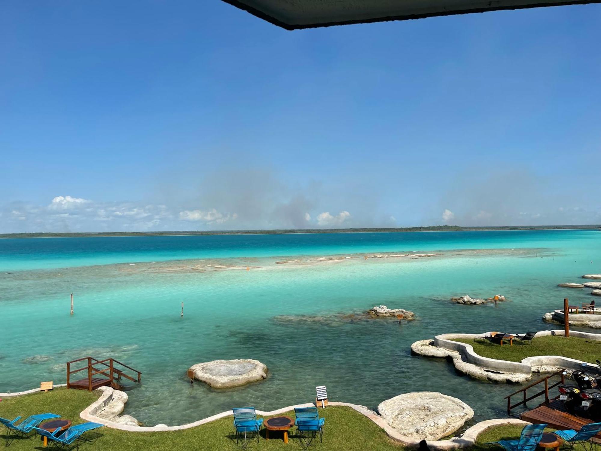 Blue Caribe Bacalar Front Lagoon المظهر الخارجي الصورة