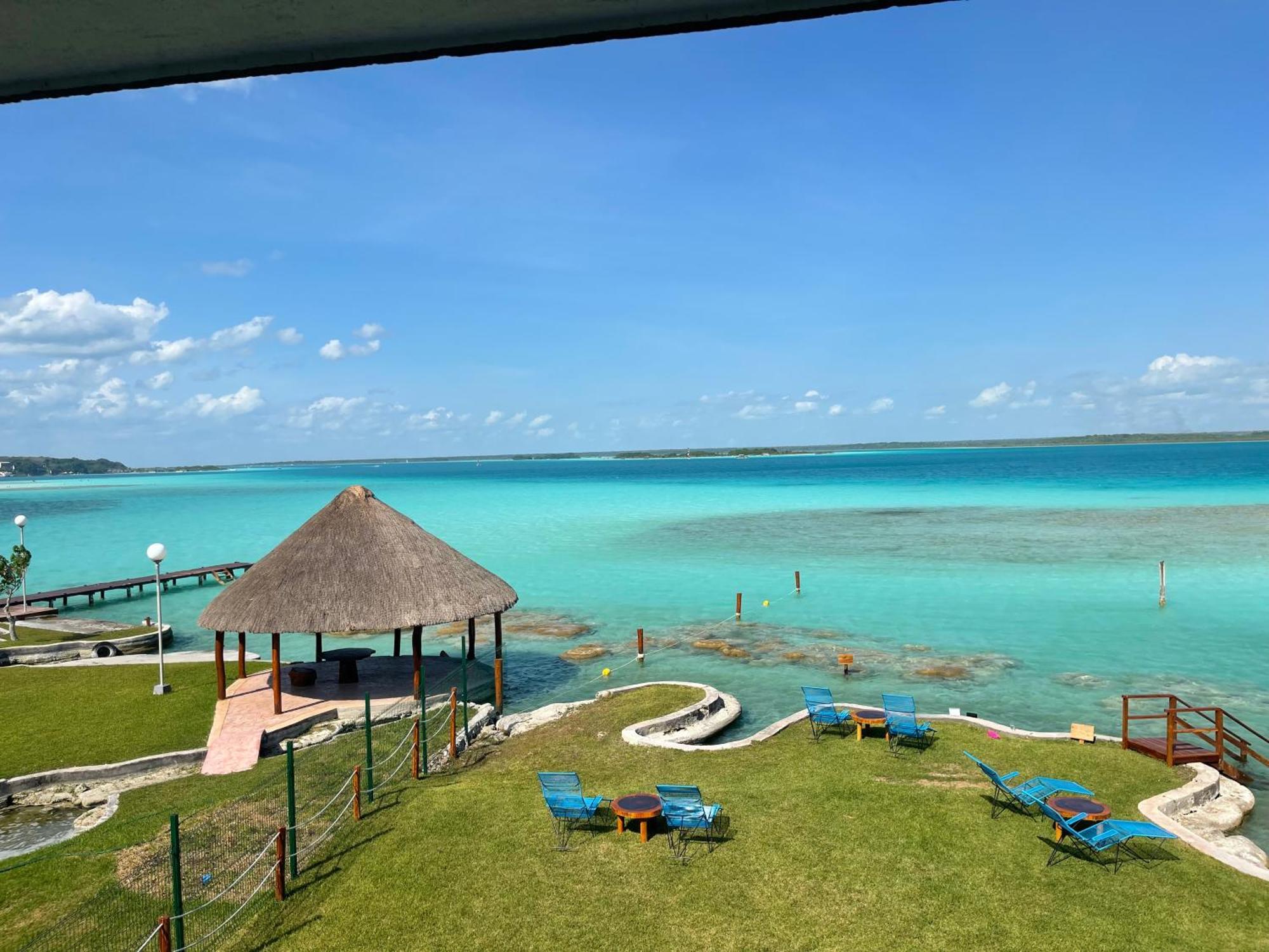 Blue Caribe Bacalar Front Lagoon المظهر الخارجي الصورة