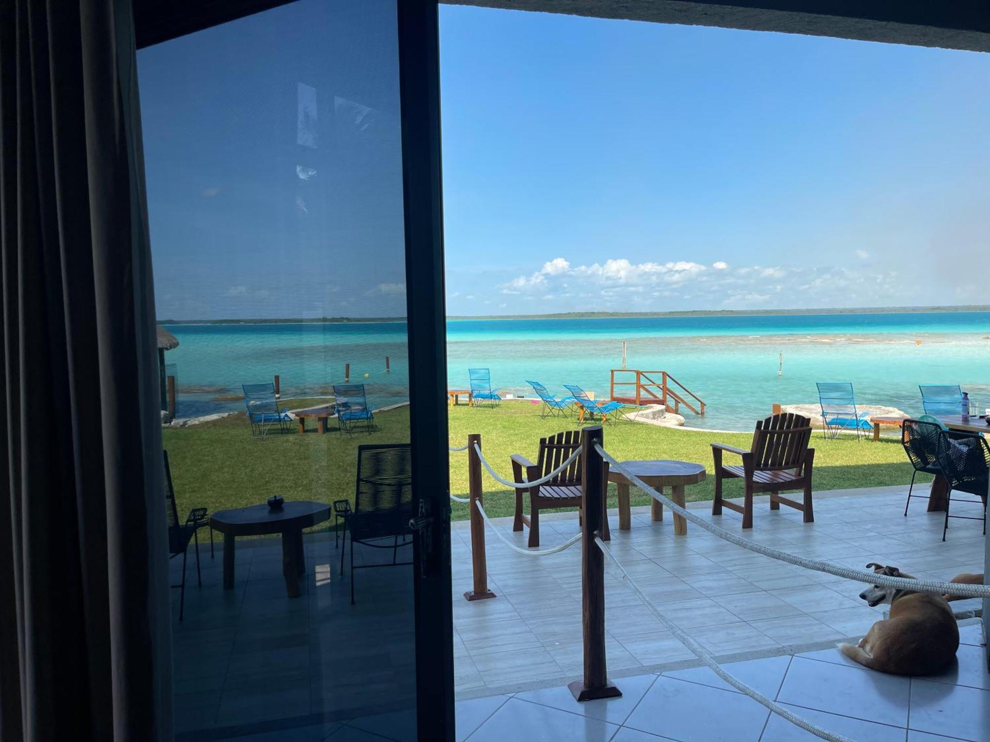 Blue Caribe Bacalar Front Lagoon المظهر الخارجي الصورة