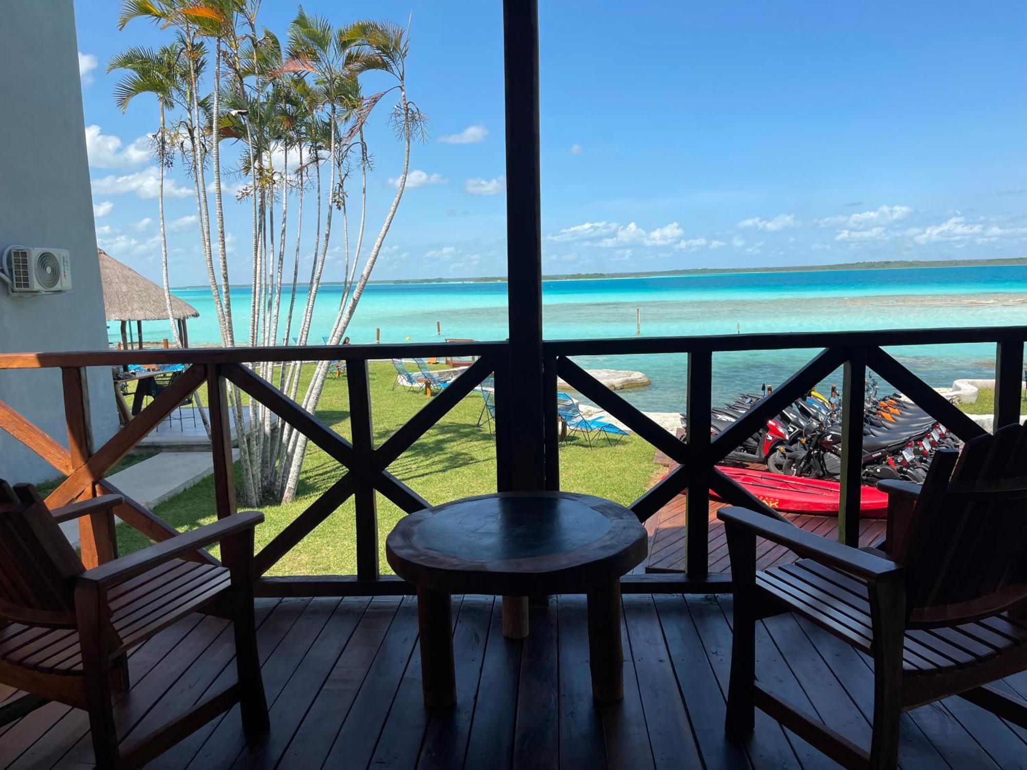 Blue Caribe Bacalar Front Lagoon المظهر الخارجي الصورة