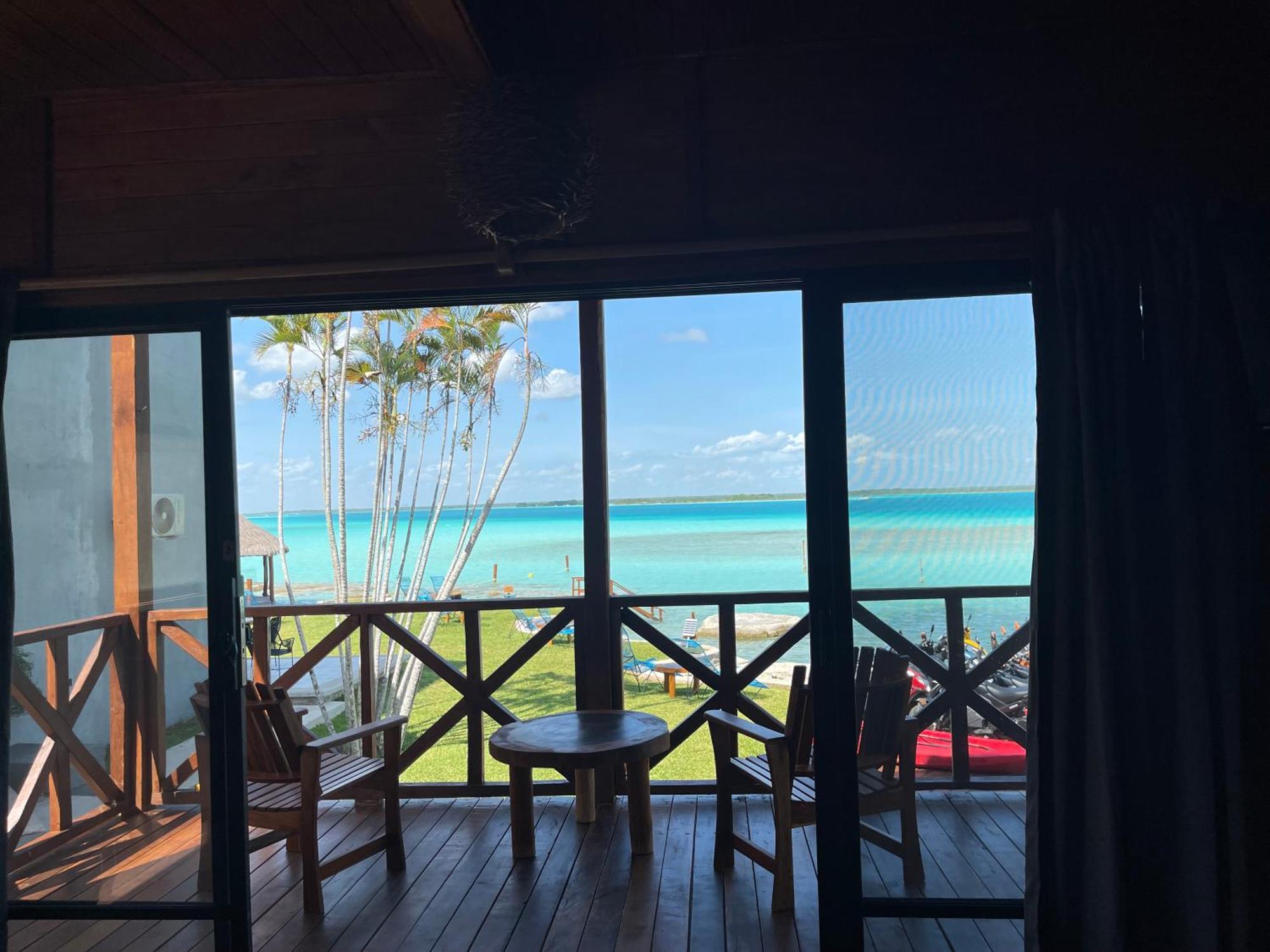 Blue Caribe Bacalar Front Lagoon المظهر الخارجي الصورة