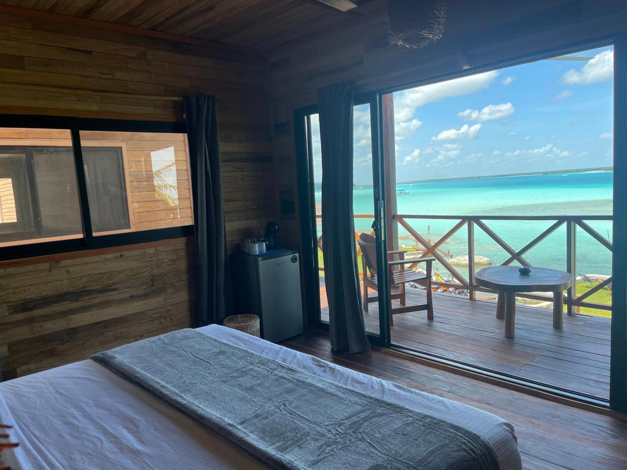 Blue Caribe Bacalar Front Lagoon المظهر الخارجي الصورة