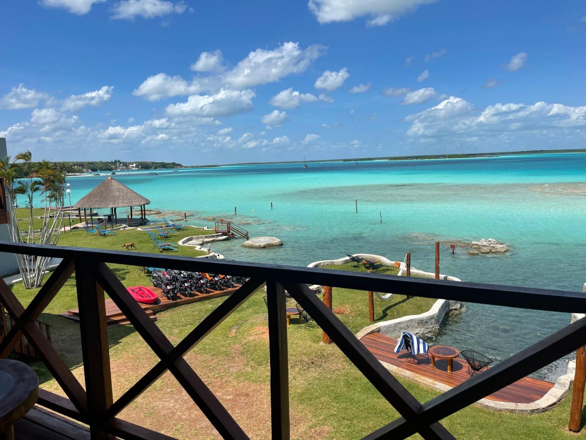 Blue Caribe Bacalar Front Lagoon المظهر الخارجي الصورة