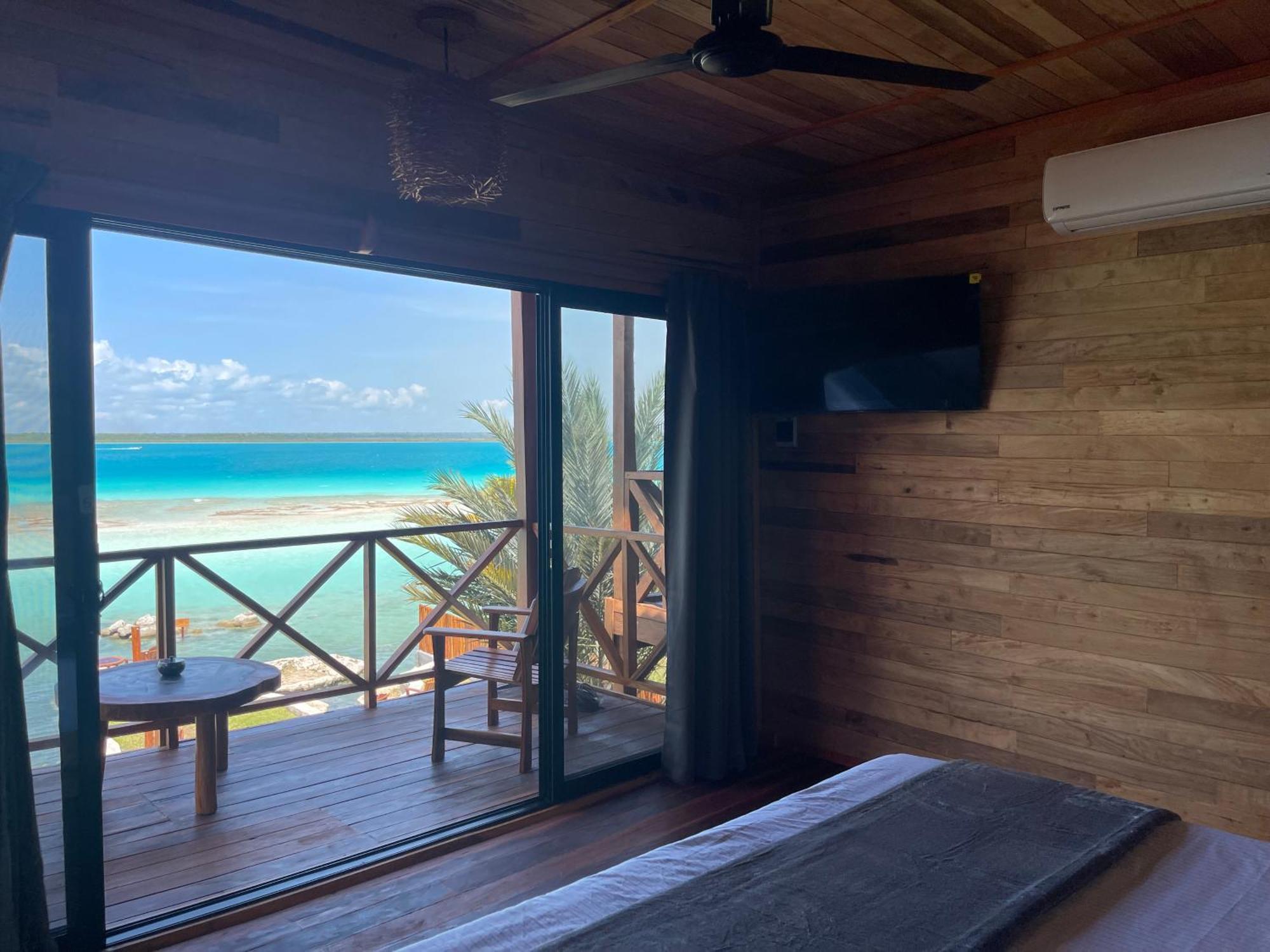 Blue Caribe Bacalar Front Lagoon المظهر الخارجي الصورة
