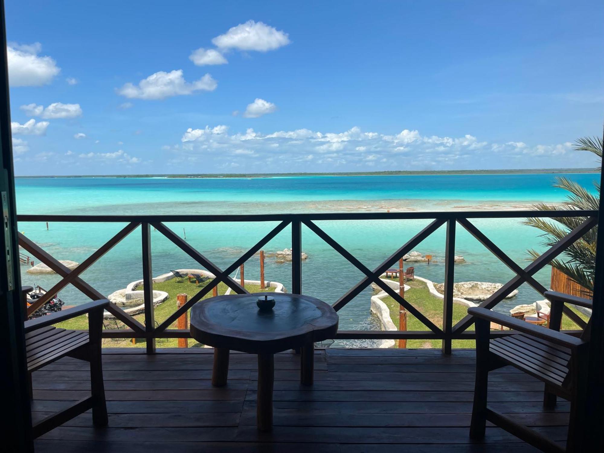Blue Caribe Bacalar Front Lagoon المظهر الخارجي الصورة