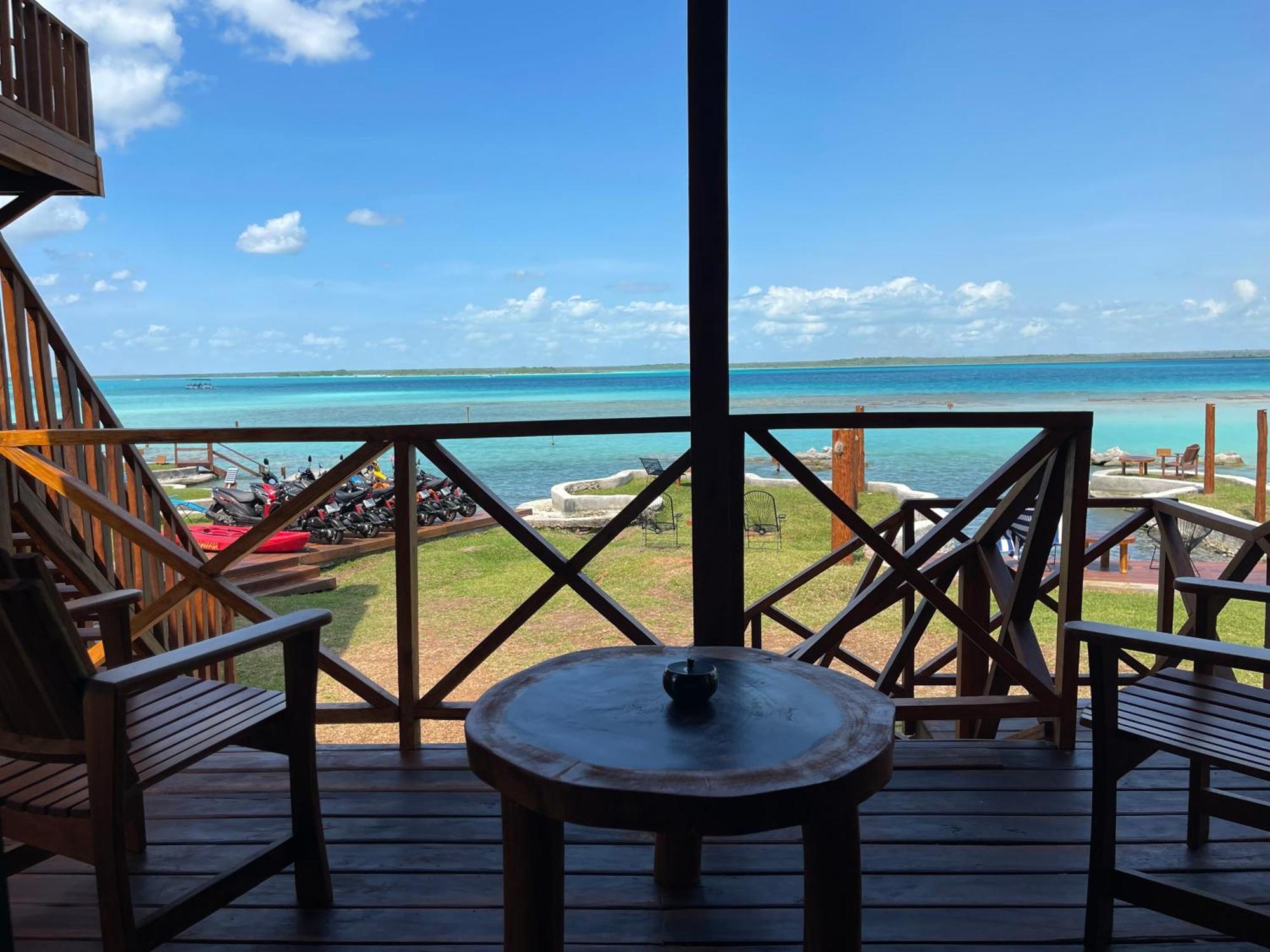 Blue Caribe Bacalar Front Lagoon المظهر الخارجي الصورة