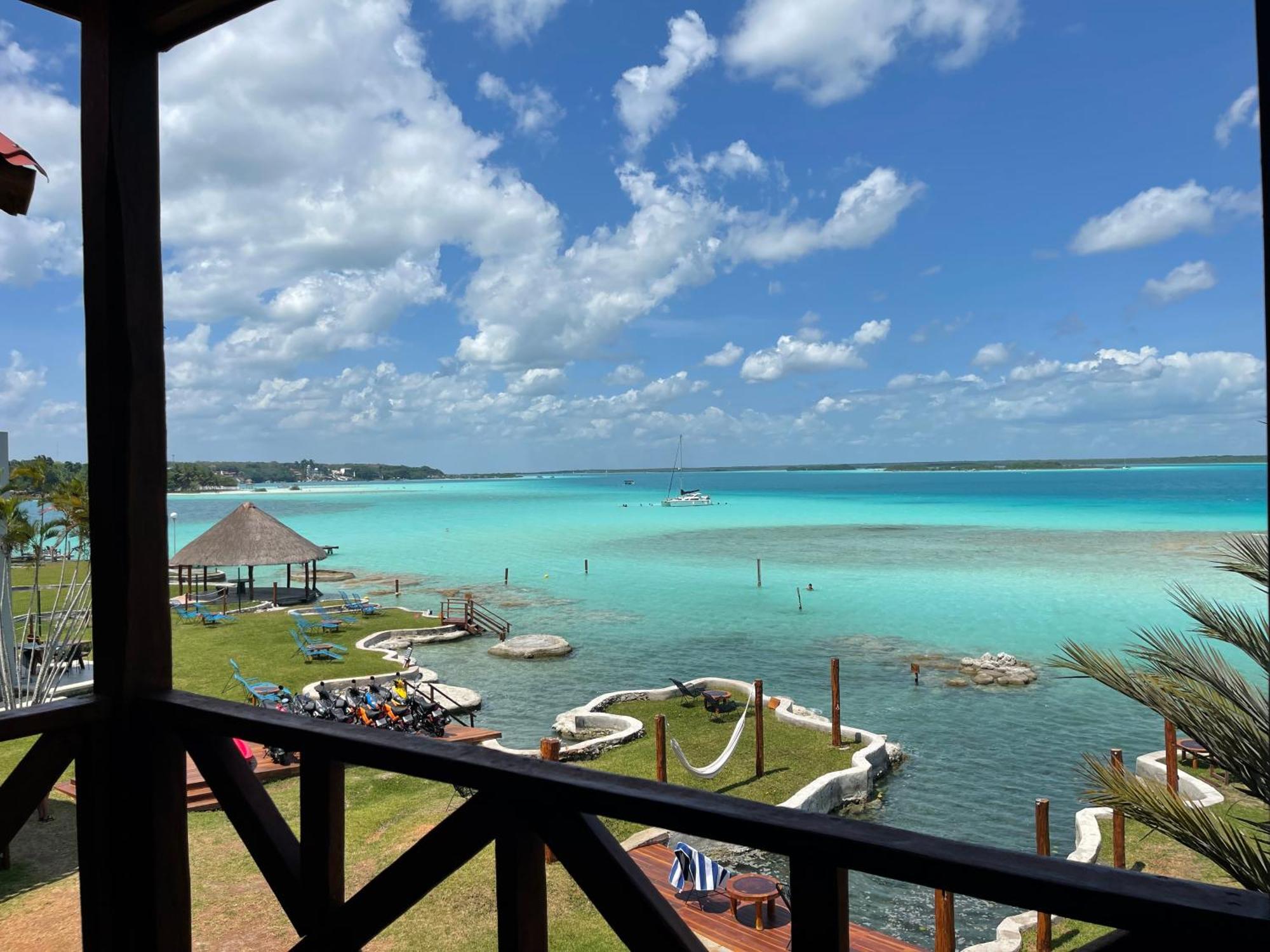 Blue Caribe Bacalar Front Lagoon المظهر الخارجي الصورة