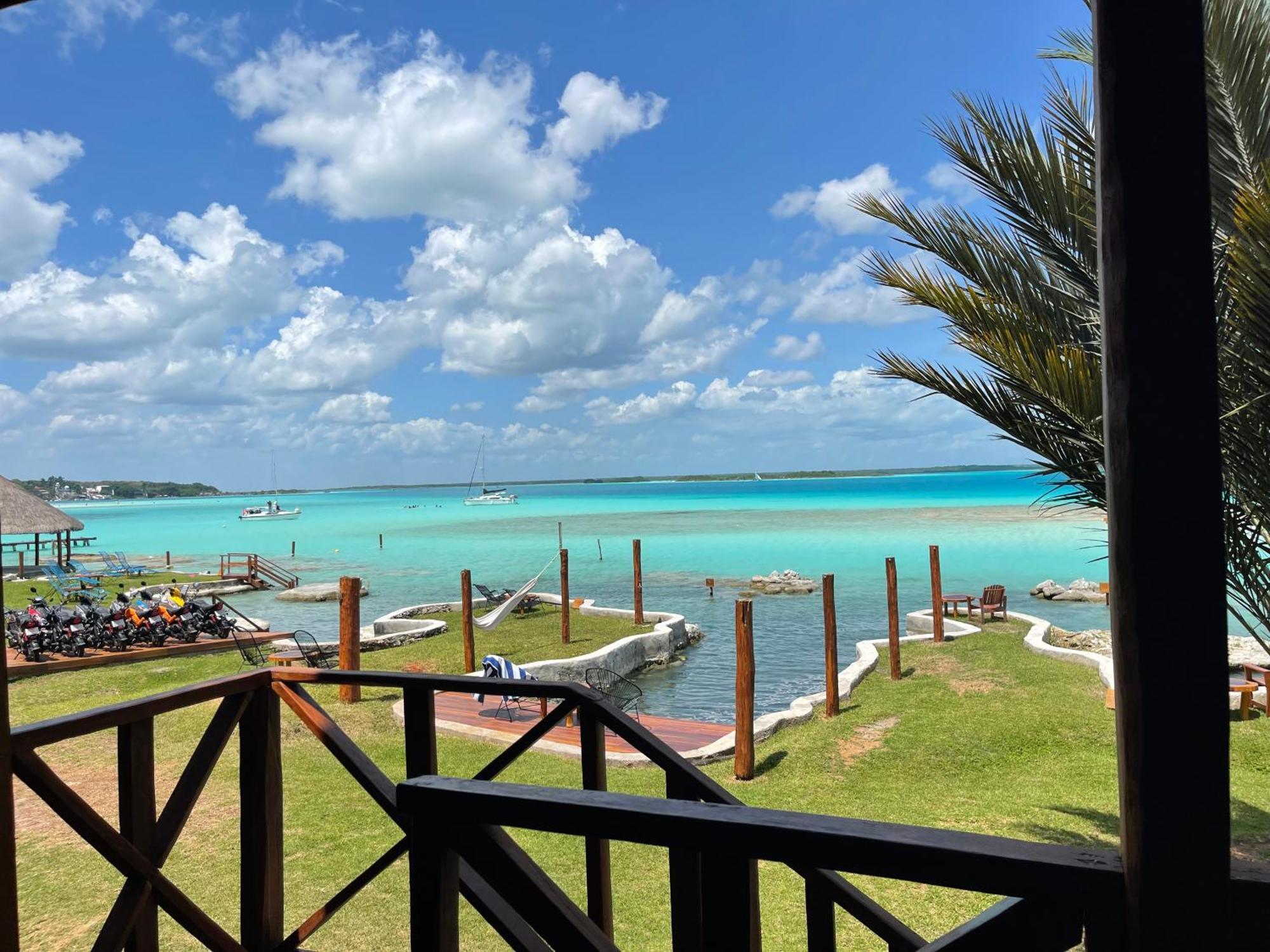 Blue Caribe Bacalar Front Lagoon المظهر الخارجي الصورة