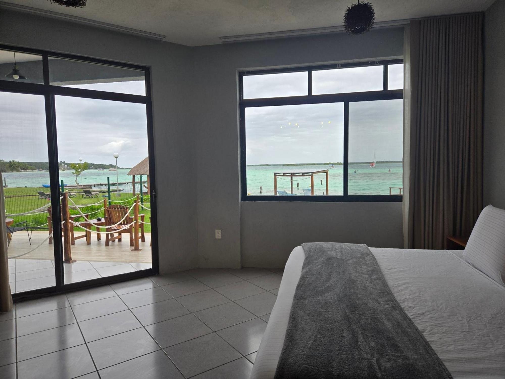 Blue Caribe Bacalar Front Lagoon المظهر الخارجي الصورة