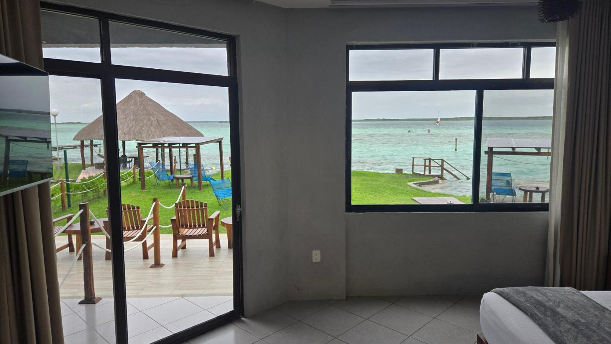 Blue Caribe Bacalar Front Lagoon المظهر الخارجي الصورة
